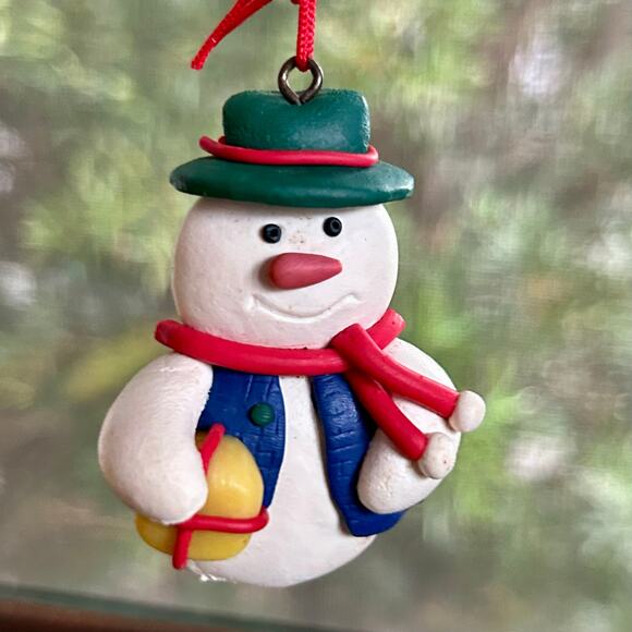 Set of 4 Vintage Christmas Ornaments – Foam/Soft Plastic - Picture 9 of 15